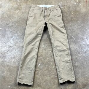 GAP Kids Tan Slim Pants with adjustable waist
Size: 12 slim